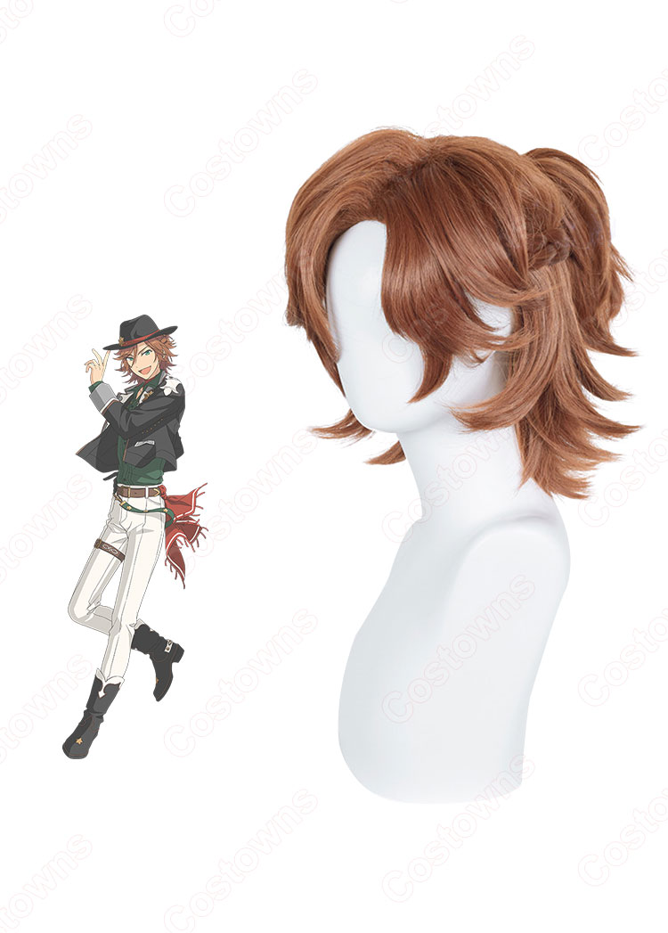 三毛縞斑（みけじままだら） コスプレウィッグ 『あんさんぶるスターズ！』 耐熱かつら cosplay wig 通販-3