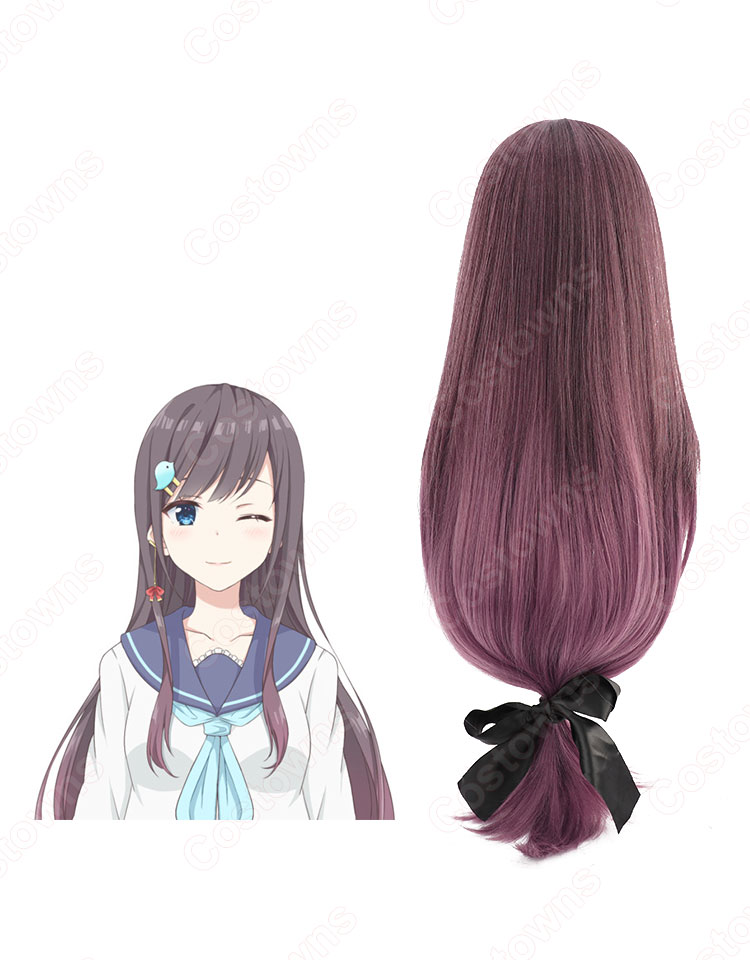 Vtuber Overidea(オーバーライディア) キョウカ(オバママ) コスプレウィッグ-4