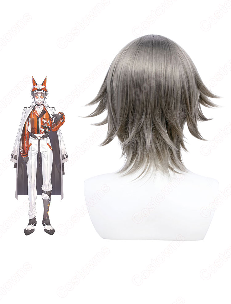 VTuber Luxiem Mysta Rias (ミスタ・リアス) コスプレウィッグ 『にじさんじ』 耐熱かつら cosplay wig 通販-3