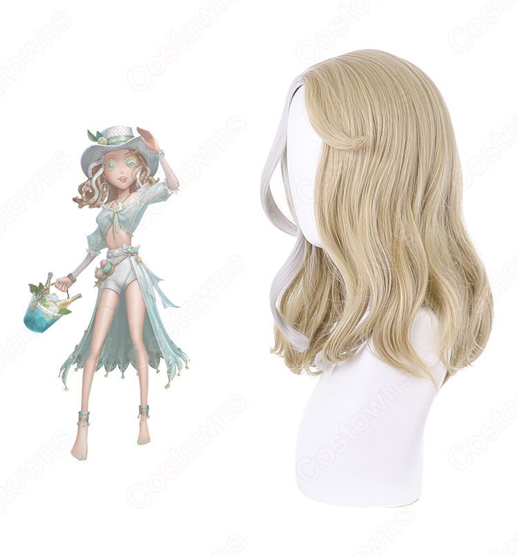 バーメイド(デミ・バーボン) ソルトモクテル コスプレウィッグ 『IdentityV 第五人格』(アイデンティティファイブ だいごじんかく) サバイバー 耐熱かつら cosplay wig 通販-4