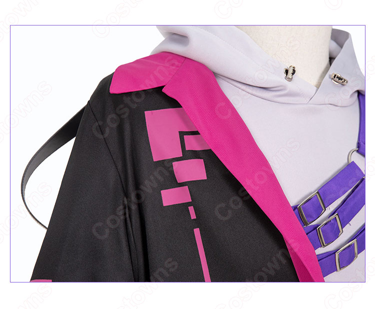 VTuber Uki Violeta (浮奇・ヴィオレタ) コスプレ衣装 『にじさんじ』 バーチャルライバー cosplay 仮装 変装-4