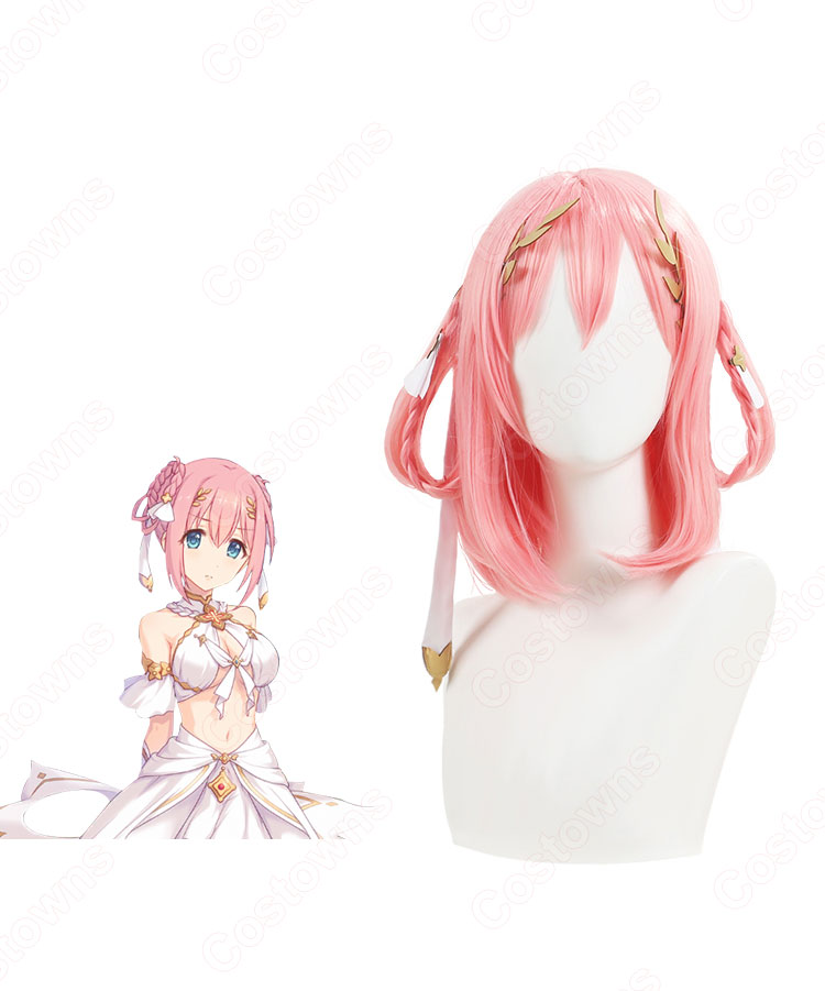 プリコネR ユイ / 草野優衣(くさのゆい) 儀装束 コスプレウィッグ 『プリンセスコネクト!Re:Dive』 トゥインクルウィッシュ 耐熱かつら cosplay wig 通販-1