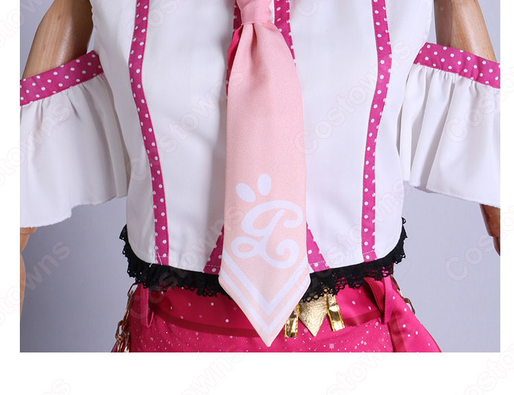 スクフェス 唐可可(タン クゥクゥ) コスプレ衣装 『ラブライブ! スクールアイドルフェスティバル』 チェリーブロッサム編 本番のイメージ cosplay 仮装 変装-5