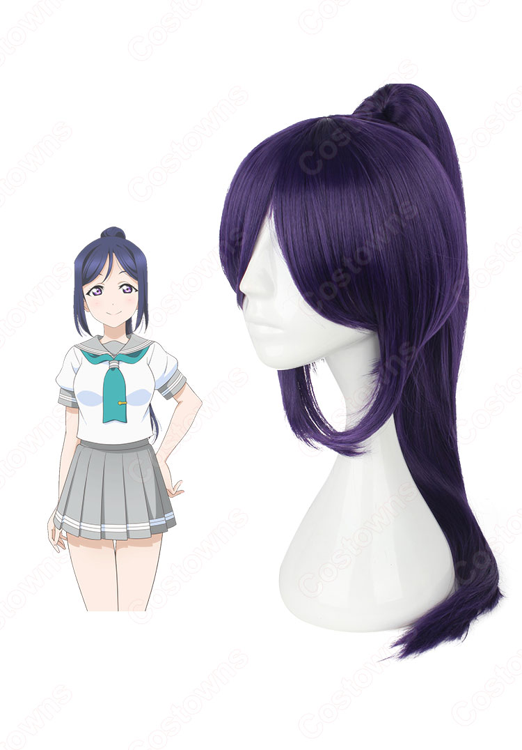 松浦果南 コスプレウィッグ 『ラブライブ!サンシャイン!!』 耐熱かつら cosplay wig 通販-2