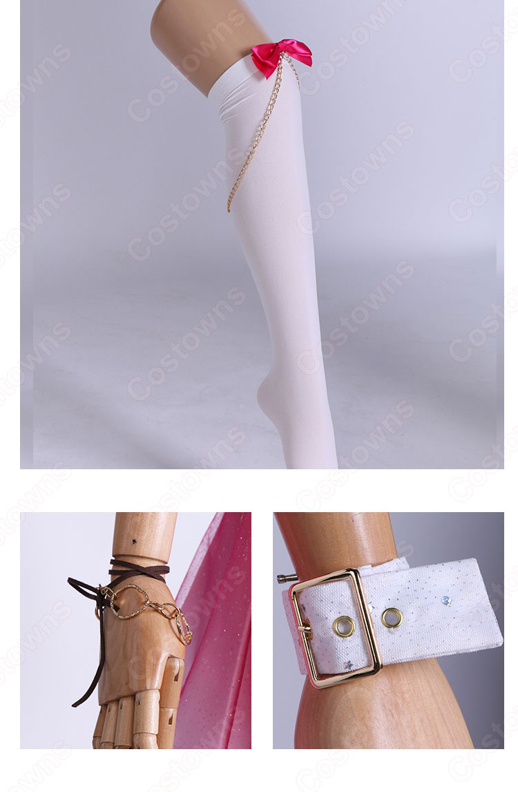 スクフェス 唐可可(タン クゥクゥ) コスプレ衣装 『ラブライブ! スクールアイドルフェスティバル』 チェリーブロッサム編 本番のイメージ cosplay 仮装 変装-9