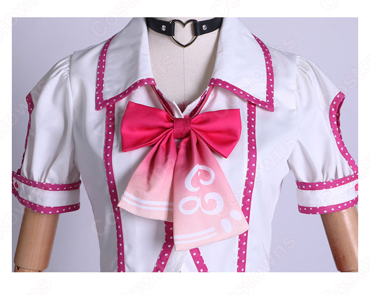 スクフェス 澁谷かのん（しぶやかのん） コスプレ衣装 『ラブライブ！ スクールアイドルフェスティバル』 チェリーブロッサム編 桜と今の気持ち 覚醒前 cosplay 仮装 変装-5