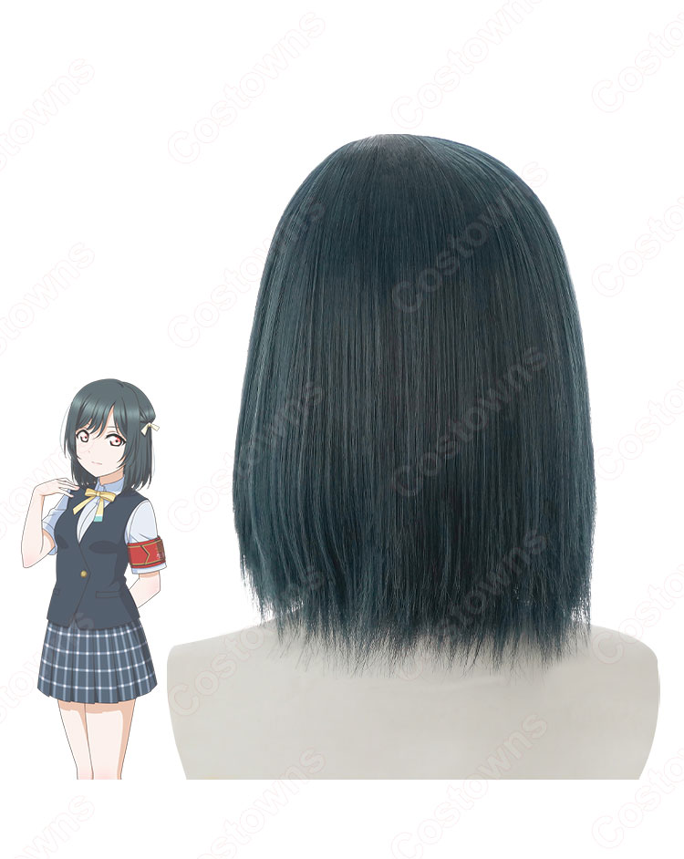 三船栞子 コスプレウィッグ 『ラブライブ!虹ヶ咲学園スクール 三船栞子 コスプレウィッグ 『ラブライブ!虹ヶ咲学園スクール