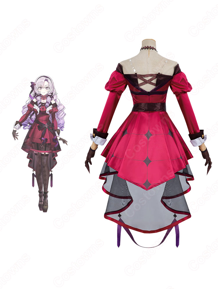 壱百満天原サロメ (ひゃくまんてんばらさろめ) コスプレ衣装 『にじさんじ』 cosplay 仮装 変装-3