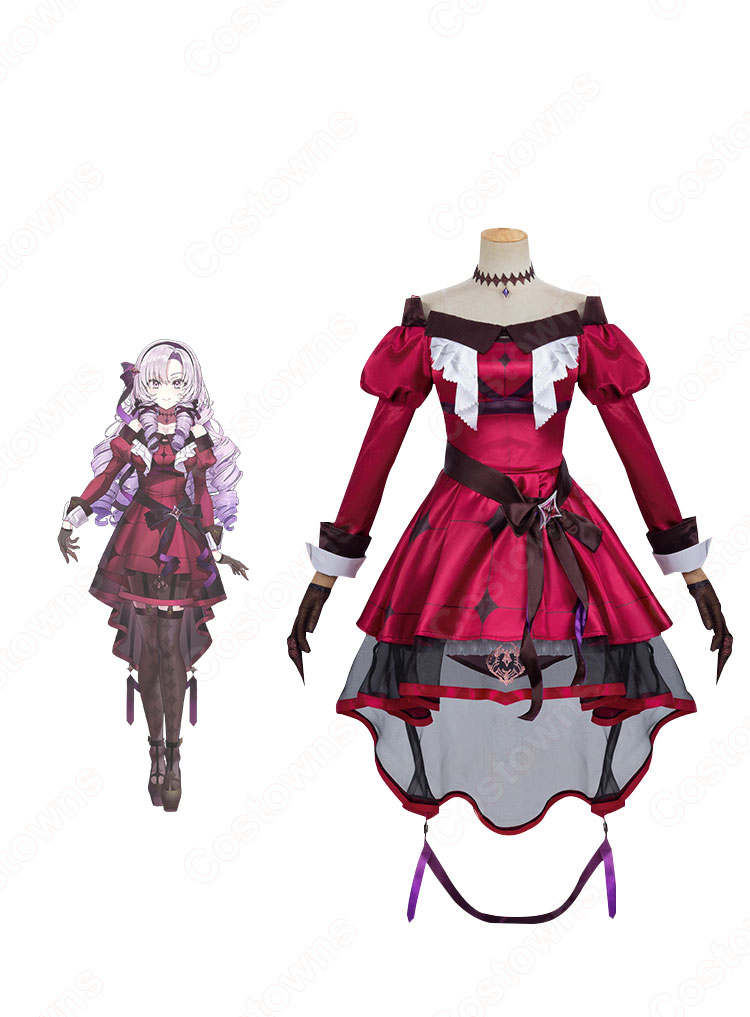 壱百満天原サロメ (ひゃくまんてんばらさろめ) コスプレ衣装 『にじさんじ』 cosplay 仮装 変装 - Costowns
