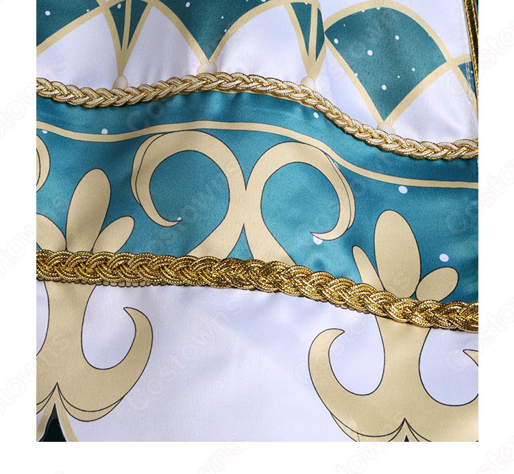 三船栞子 コスプレ衣装 『ラブライブ!虹ヶ咲学園スクールアイドル同好会』 しっかり学びたいので 翠いカナリア 衣装 cosplay 仮装 変装-11