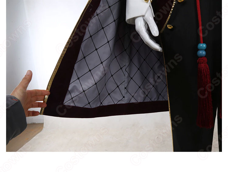 あんスタ 神崎颯馬 スカーレットハロウィン衣装 コスプレ衣装 『あんさんぶるスターズ!!』 悠久の鬼◆スカーレットハロウィン 月の血潮 MV衣装 cosplay 仮装 変装-9