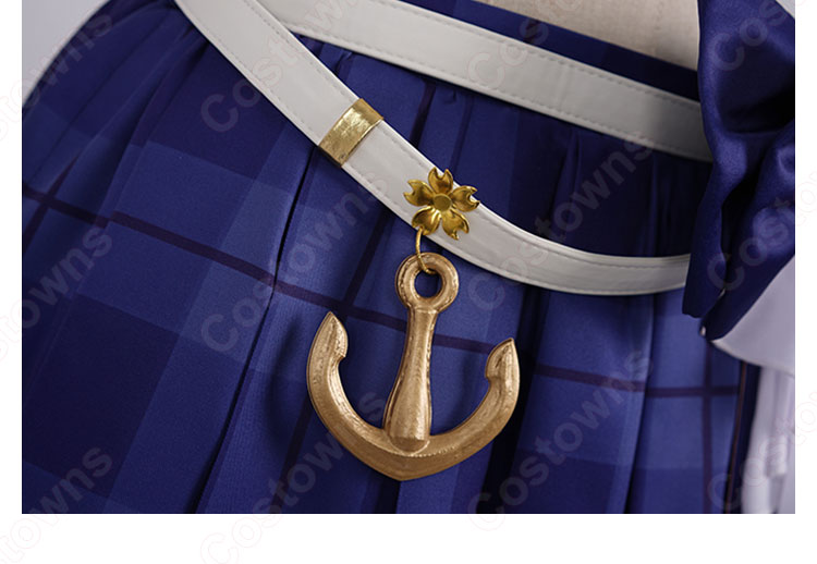 アズレン 綾波(アヤナミ) おませアイドル・困惑中 コスプレ衣装 『アズールレーン』 アイドル風 cosplay 仮装 変装-10