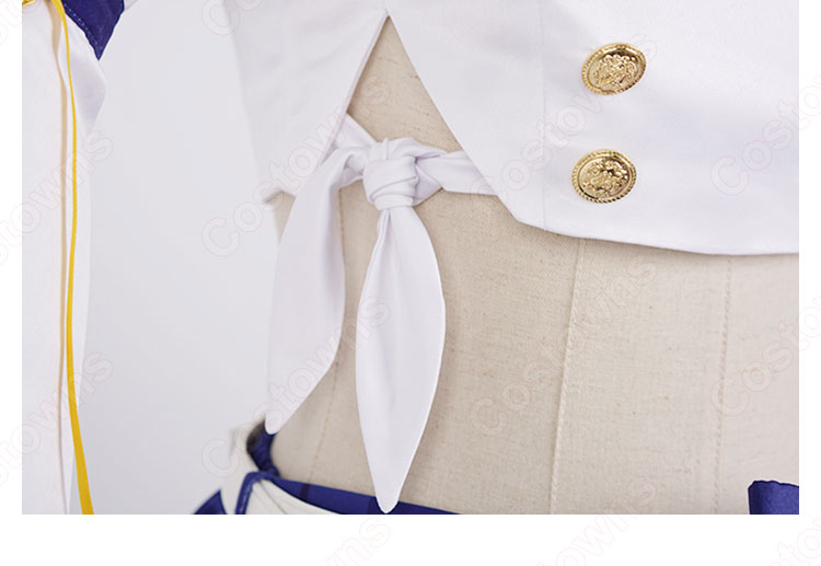 アズレン 綾波(アヤナミ) おませアイドル・困惑中 コスプレ衣装 『アズールレーン』 アイドル風 cosplay 仮装 変装-9