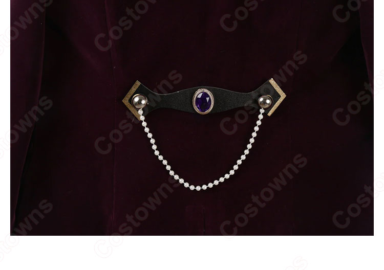 あんスタ 神崎颯馬 スカーレットハロウィン衣装 コスプレ衣装 『あんさんぶるスターズ!!』 悠久の鬼◆スカーレットハロウィン 月の血潮 MV衣装 cosplay 仮装 変装-8