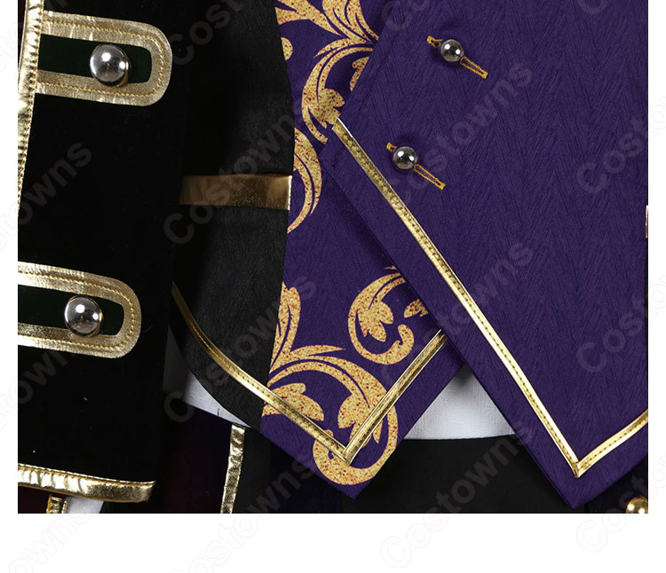 あんスタ 神崎颯馬 スカーレットハロウィン衣装 コスプレ衣装 『あんさんぶるスターズ!!』 悠久の鬼◆スカーレットハロウィン 月の血潮 MV衣装 cosplay 仮装 変装-5