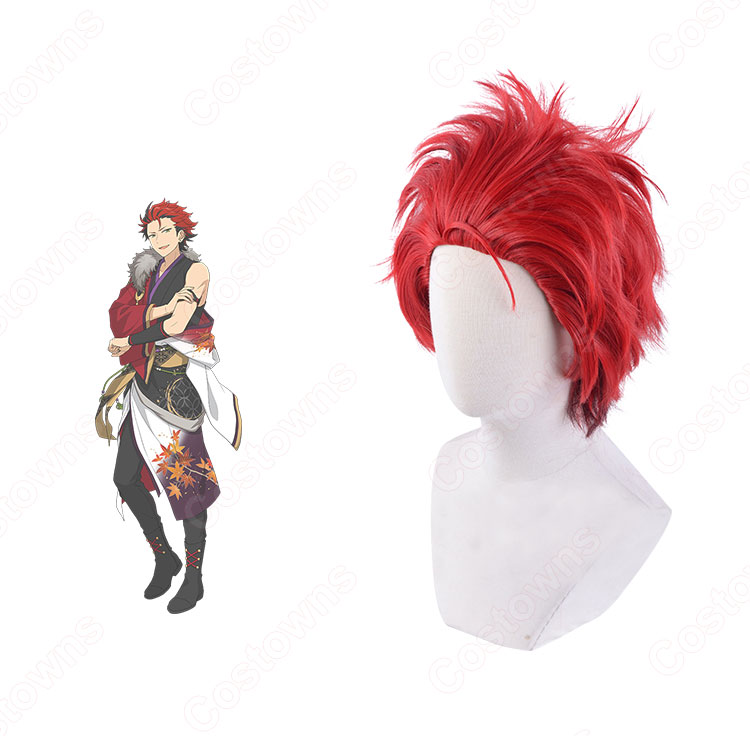 あんスタ 鬼龍紅郎 コスプレウィッグ 『あんさんぶるスターズ！！』 耐熱かつら cosplay wig 通販 - Costowns
