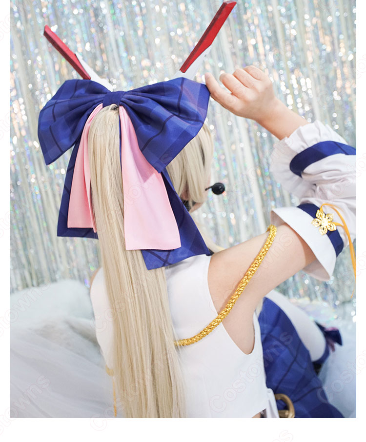 アズレン 綾波(アヤナミ) おませアイドル・困惑中 コスプレ衣装 『アズールレーン』 アイドル風 cosplay 仮装 変装-6