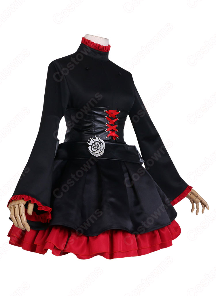 RWBY 氷雪帝国 ルビー・ローズ コスプレ衣装-4