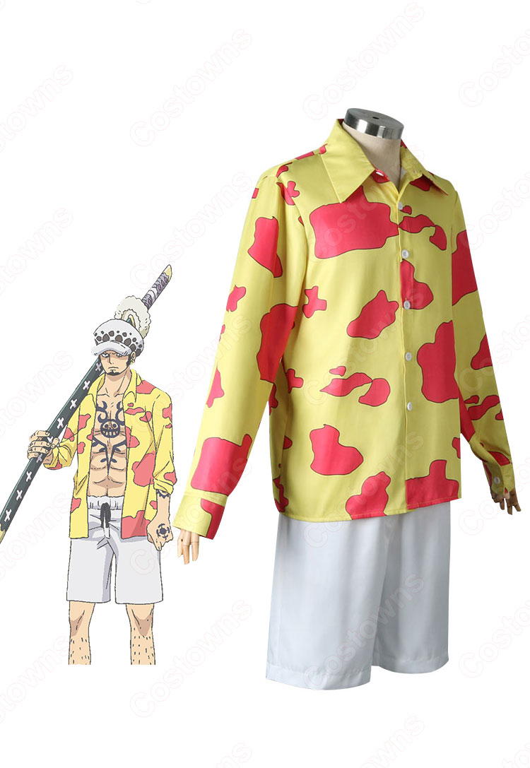 ワンピース映画2022 トラファルガー・ロー コスプレ衣装 『ONE PIECE FILM RED』(ワンピース フィルム レッド) cosplay 仮装 変装-2