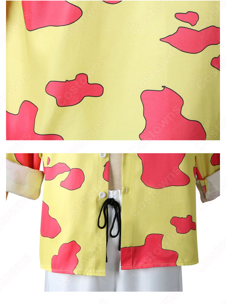 ワンピース映画2022 トラファルガー・ロー コスプレ衣装 『ONE PIECE FILM RED』(ワンピース フィルム レッド) cosplay 仮装 変装-5