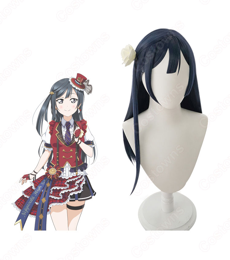 優木せつ菜(ゆうきせつな) コスプレウィッグ 『ラブライブ!虹ヶ咲学園スクールアイドル同好会』 耐熱かつら cosplay wig 通販-2