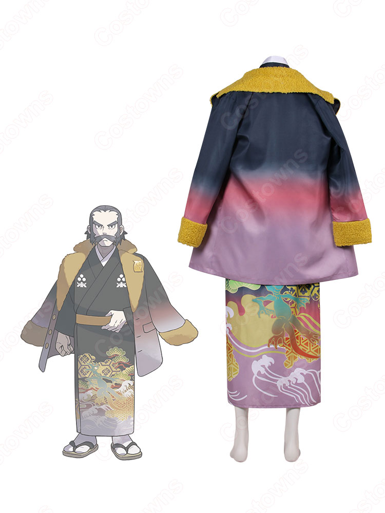 Pokémon LEGENDS アルセウス デンボク コスプレ衣装-3