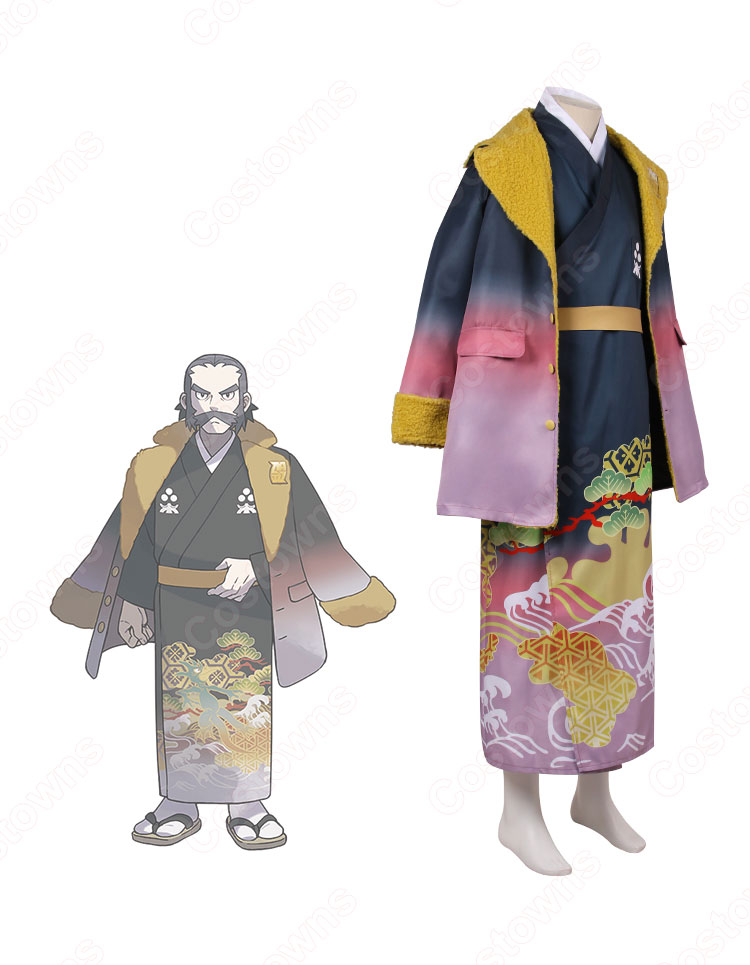 Pokémon LEGENDS アルセウス デンボク コスプレ衣装-2