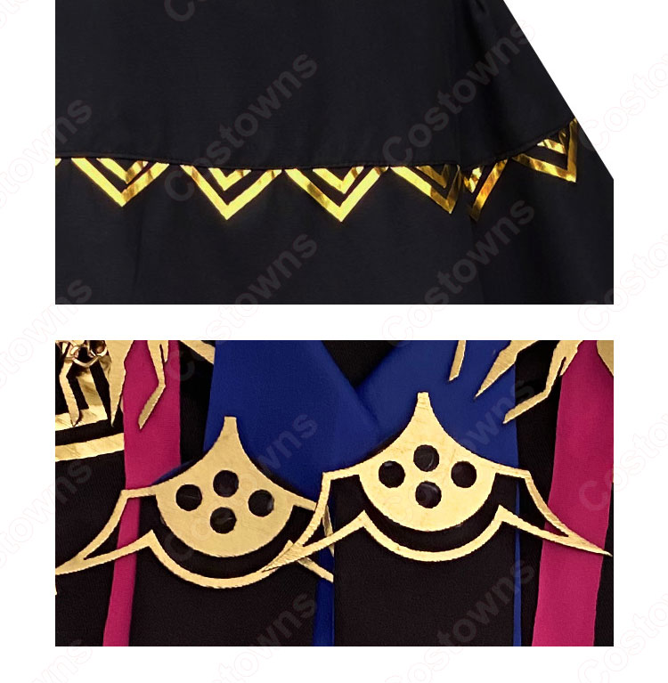 もすてぃま 魑魅払い コスプレ衣装 『アークナイツ』 cosplay 仮装 変装-5