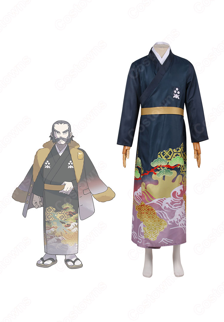 Pokémon LEGENDS アルセウス デンボク コスプレ衣装-4