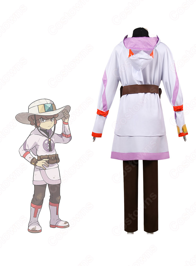 Pokémon LEGENDS アルセウス シンジュ団 メンバー コスプレ衣装 『Pokémon LEGENDS アルセウス』 cosplay 仮装 変装-3