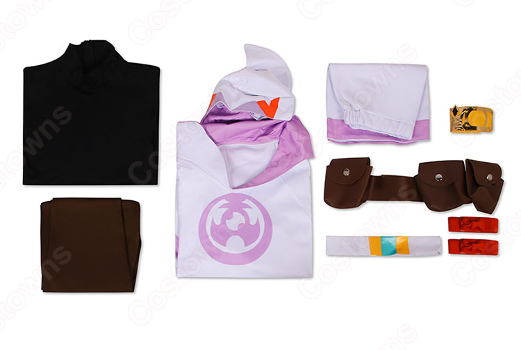 Pokémon LEGENDS アルセウス シンジュ団 メンバー コスプレ衣装 『Pokémon LEGENDS アルセウス』 cosplay 仮装 変装-11