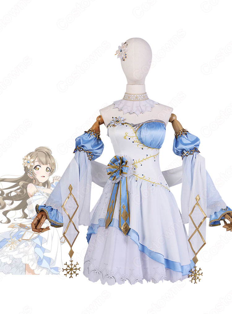 ラブライブ！南ことり スクフェス 初期 覚醒後UR 天使 コスプレ