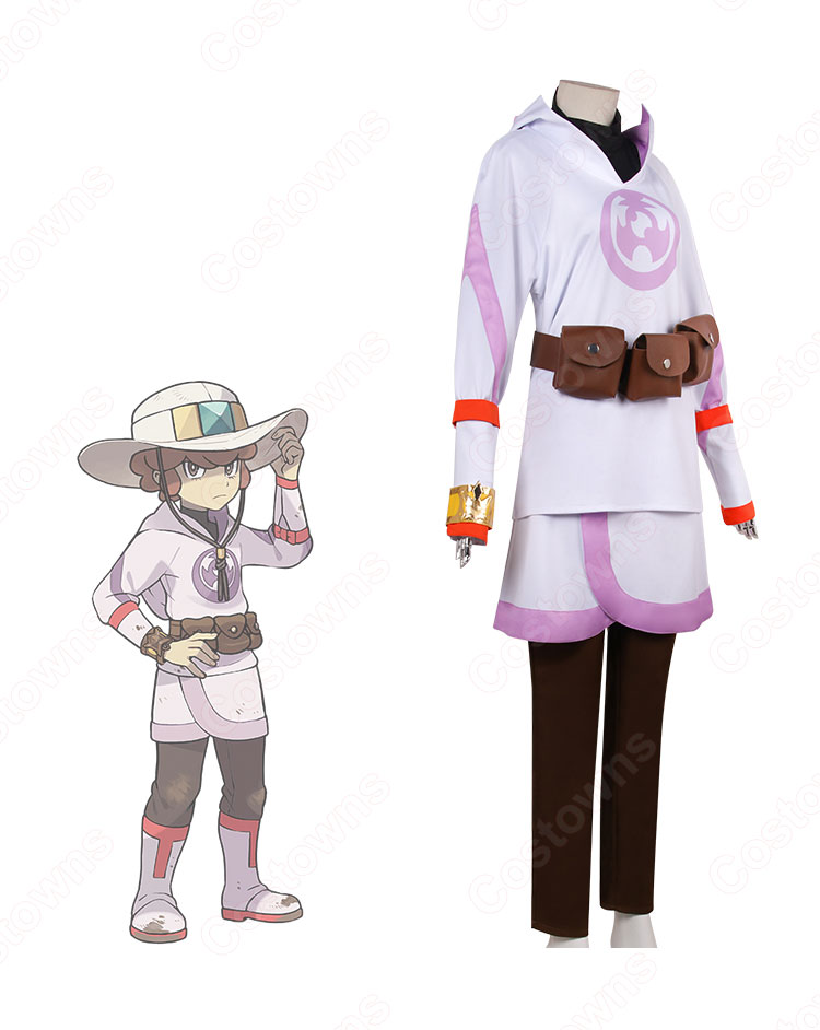 Pokémon LEGENDS アルセウス シンジュ団 メンバー コスプレ衣装 『Pokémon LEGENDS アルセウス』 cosplay 仮装 変装-2