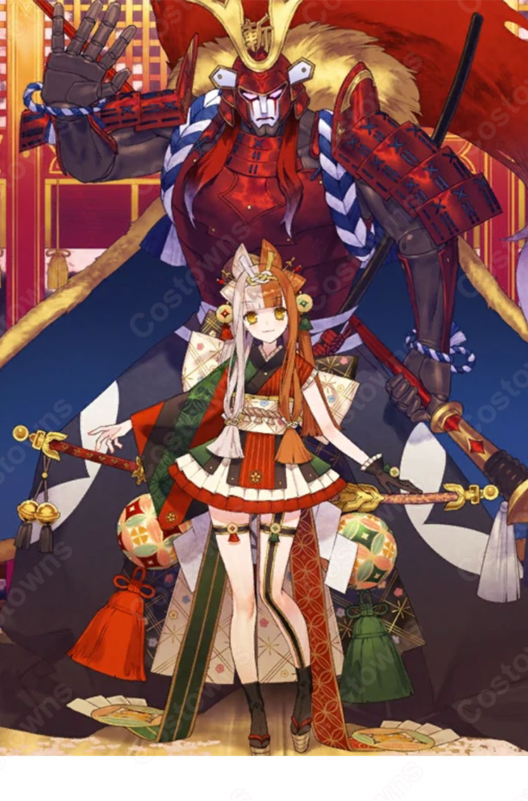FGO 出雲阿国 コスプレ衣装 『Fate/Grand Order』 霊基再臨 第3段階 cosplay 仮装 変装 - Costowns