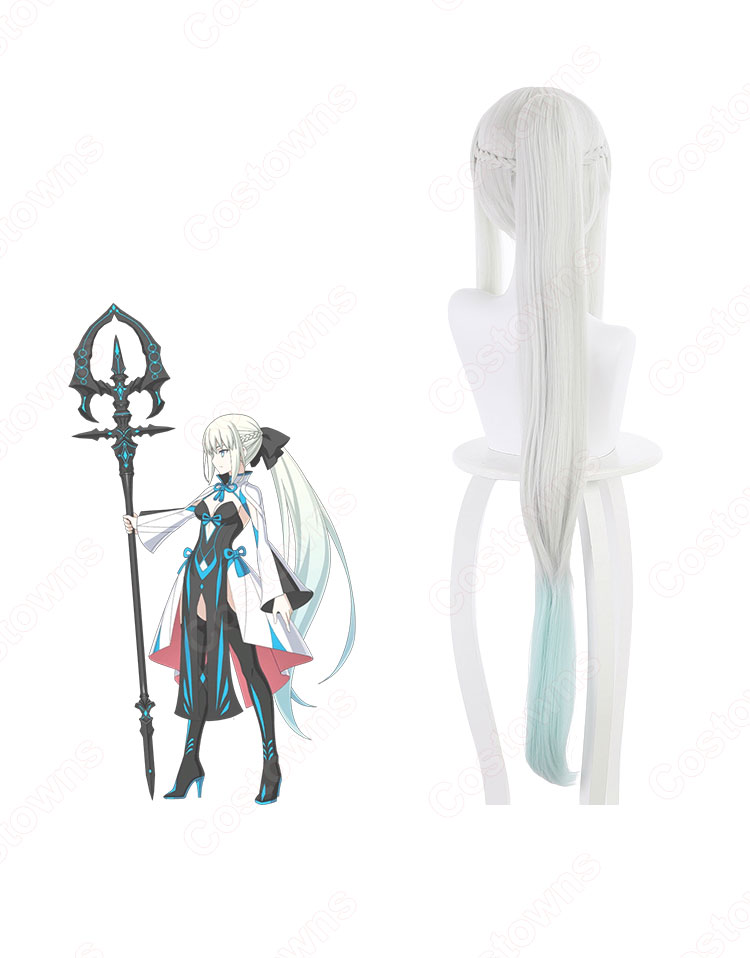FGO モルガン コスプレウィッグ 『Fate/Grand Order』 耐熱かつら cosplay wig 通販-4