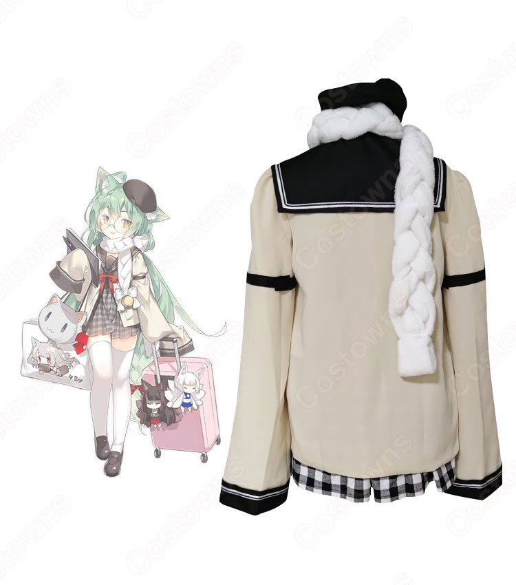 アズレン 明石(アカシ) 島へようこそ! コスプレ衣装 『アズールレーン』 工作艦 cosplay 仮装 変装-3