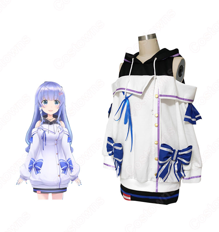 Vtuber 勇気ちひろ 新衣装 コスプレ衣装 『にじさんじ』 バーチャルYouTuber バーチャルライバー cosplay 仮装 変装-2