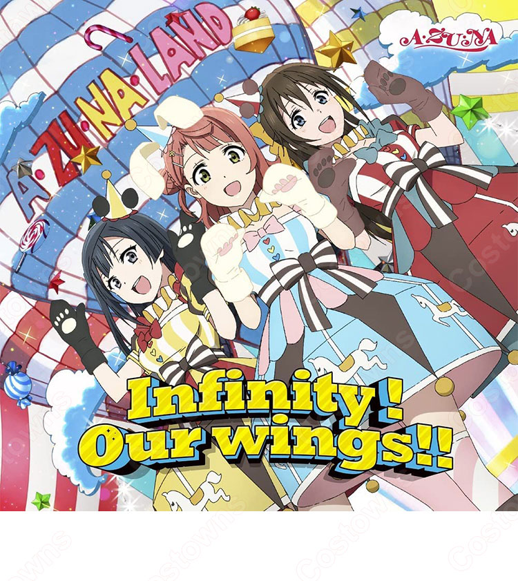 A・ZU・NA 上原歩夢 コスプレ衣装 『ラブライブ!虹ヶ咲学園スクールアイドル同好会』 2期 第6話挿入歌 Infinity!Our wings!! cosplay 仮装 変装-1