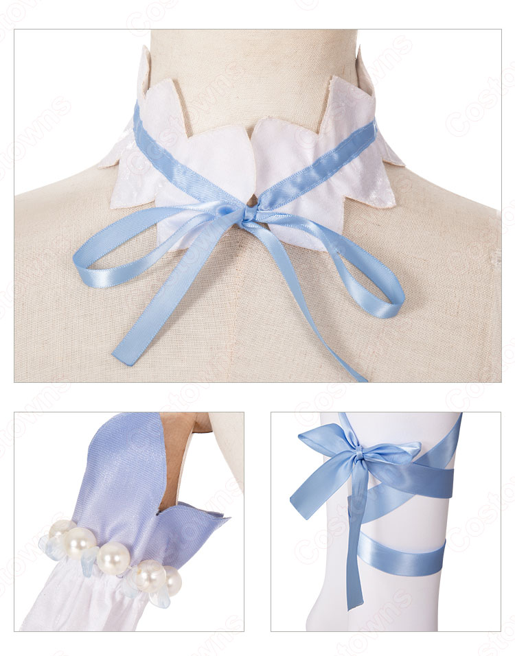 初音ミク FLOWER FAIRY NEMOPHILA コスプレ衣装-4