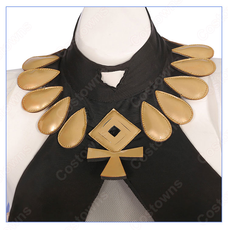 カーネリアン 炎陽煌く露 SD08 コスプレ衣装 『アークナイツ』 cosplay 仮装 変装-7