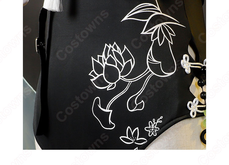 ブラックナイト 夏の花弁 FA641 コスプレ衣装 『アークナイツ』 cosplay 仮装 変装-9