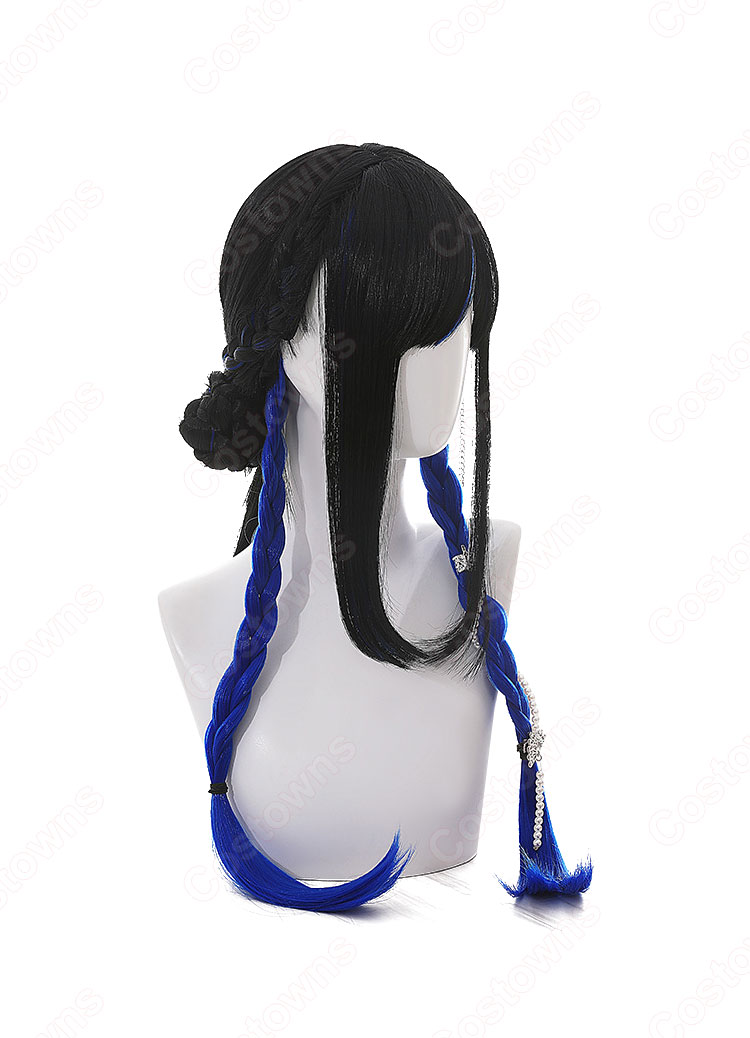 ブラックナイト 夏の花弁 FA641 コスプレウィッグ 『アークナイツ』 耐熱かつら cosplay wig 通販-4