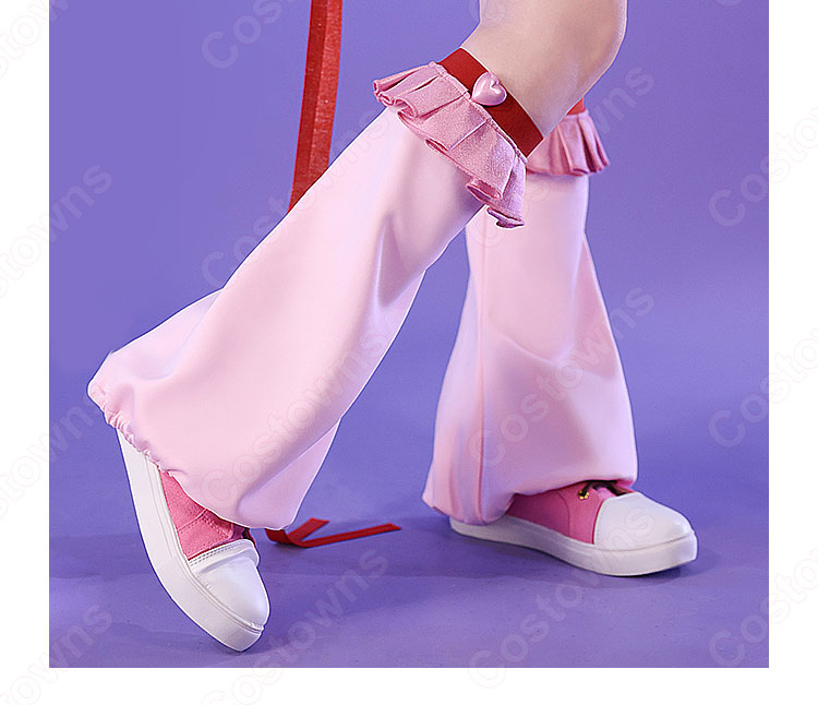 あむのしゅごキャラ ラン コスプレ衣装 『しゅごキャラ!』 さくらんぼ cosplay 仮装 変装-9