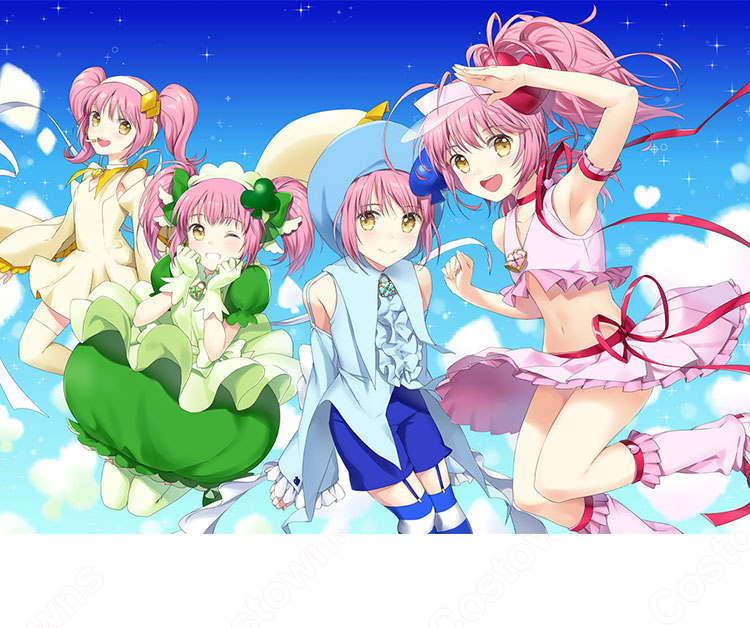 しゅごキャラ！ - トレーディングカラーイラストブロマイド3枚