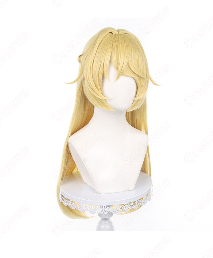 フィッシュル 極夜の真夢 コスプレウィッグ 『原神(げんしん)』 断罪の皇女 新コスチューム 耐熱かつら cosplay wig 通販-3