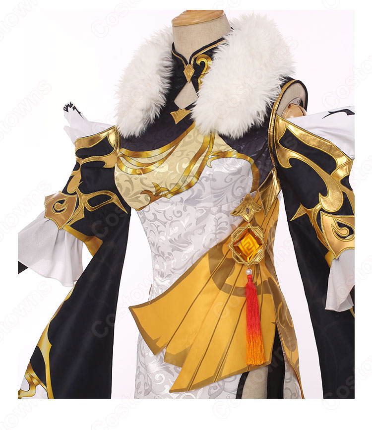 R③3 原神 Genshin 璃月七星 凝光 岩 コスプレ 衣装 ぎょうこう 凝光(ギョウコウ) コスプレ衣装 『原神』 璃月七星 cosplay 仮装
