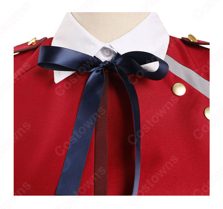 リコリコ 錦木千束 リコリスユニフォーム姿 コスプレ衣装 『リコリス・リコイル』 学生服風 制服 cosplay 仮装 変装-5