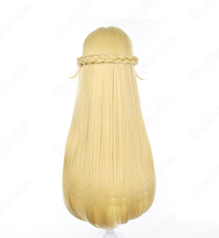 フィッシュル 極夜の真夢 コスプレウィッグ 『原神(げんしん)』 断罪の皇女 新コスチューム 耐熱かつら cosplay wig 通販-4