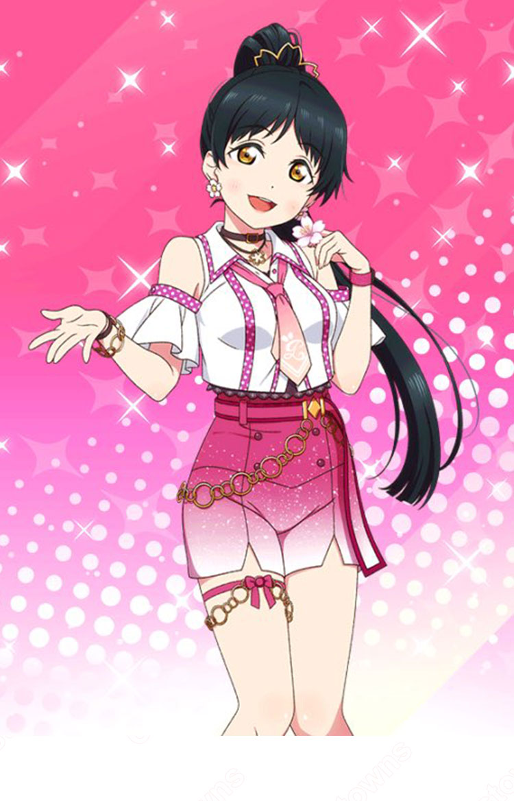 スクフェス 葉月恋 コスプレ衣装 『ラブライブ！ スクールアイドルフェスティバル』 チェリーブロッサム編 どんな桜も 覚醒前後 cosplay 仮装 変装-1