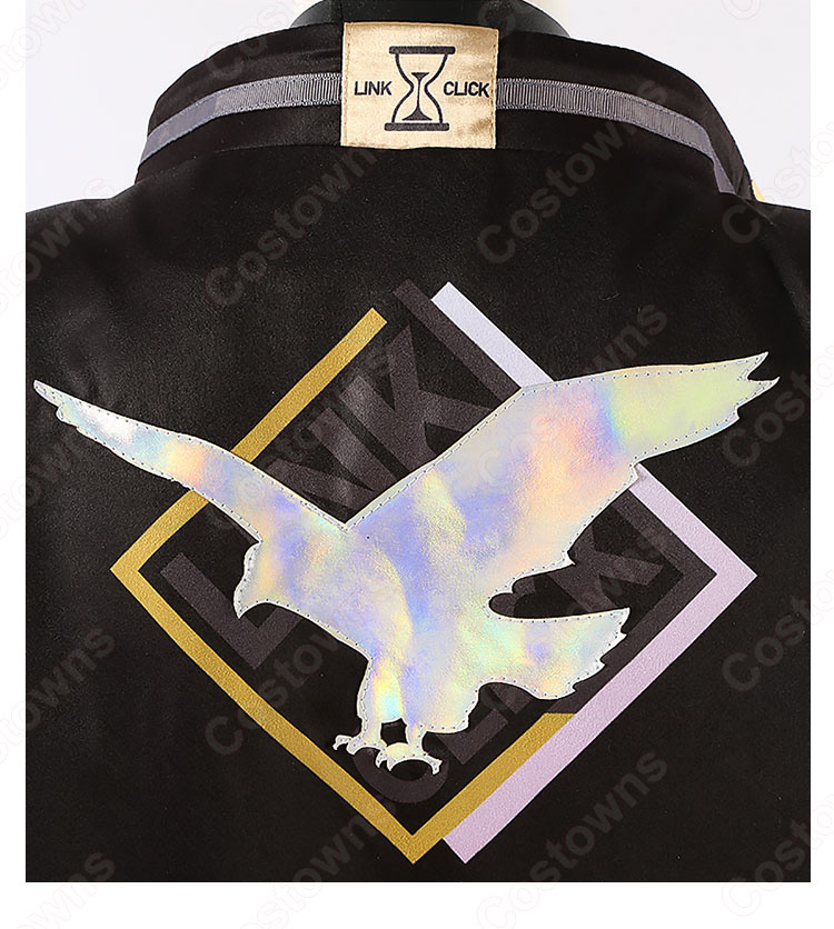 あんスタ 影片みか コスプレ衣装 あんさんぶるスターズ×時光代理人 「スカウト!光影の欠片 Black篇」 cosplay 仮装 変装-8